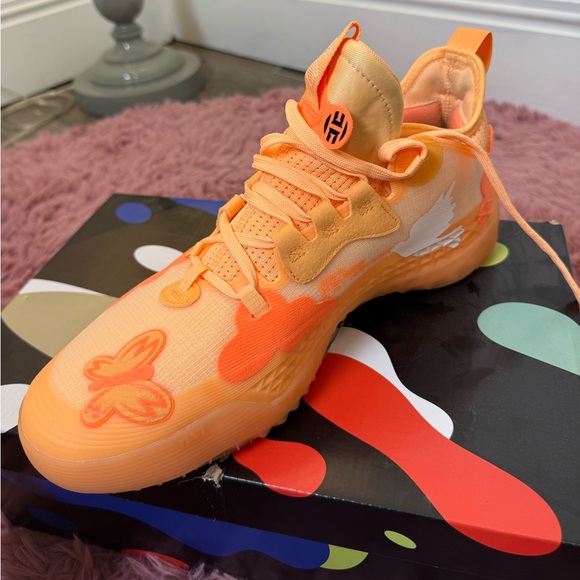 adidas Harden Vol Futurenatural men's size 11 acid orange